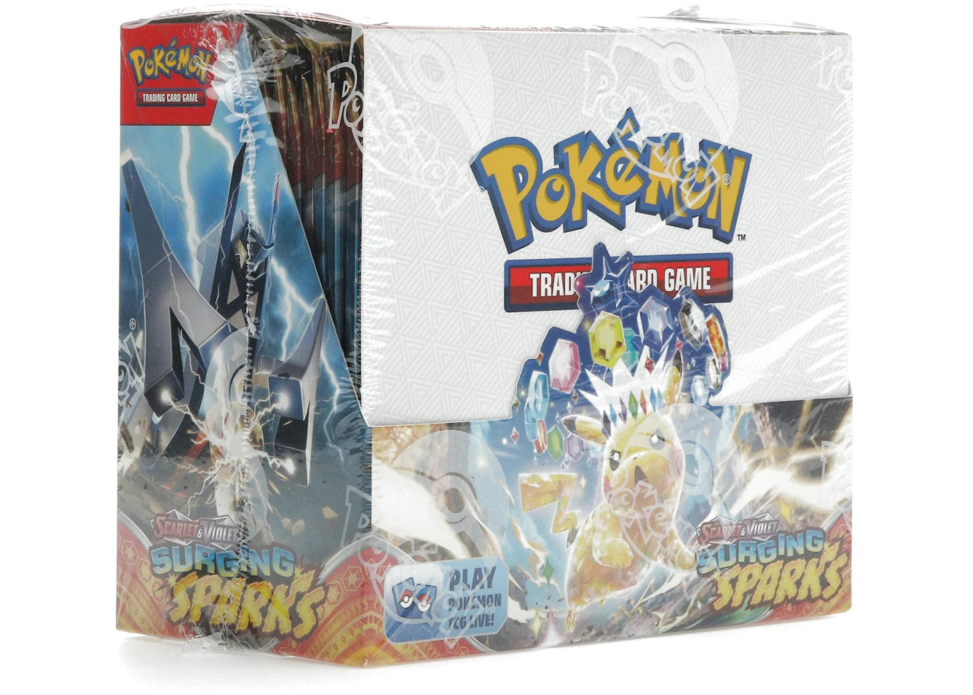 Pokmon Scarlet & Violet Surging Sparks Booster Display Box Side Kicks Pokmon Scarlet & Violet Surging Sparks Booster Display Box Side Kicks