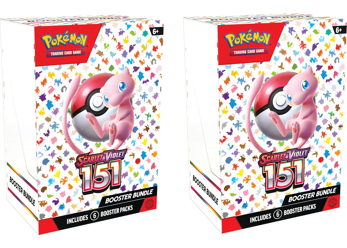 Pokmon TCG Scarlet & Violet 151 6pk Booster Bundle 2x Lot Side Kicks Pokmon TCG Scarlet & Violet 151 6pk Booster Bundle 2x Lot Side Kicks