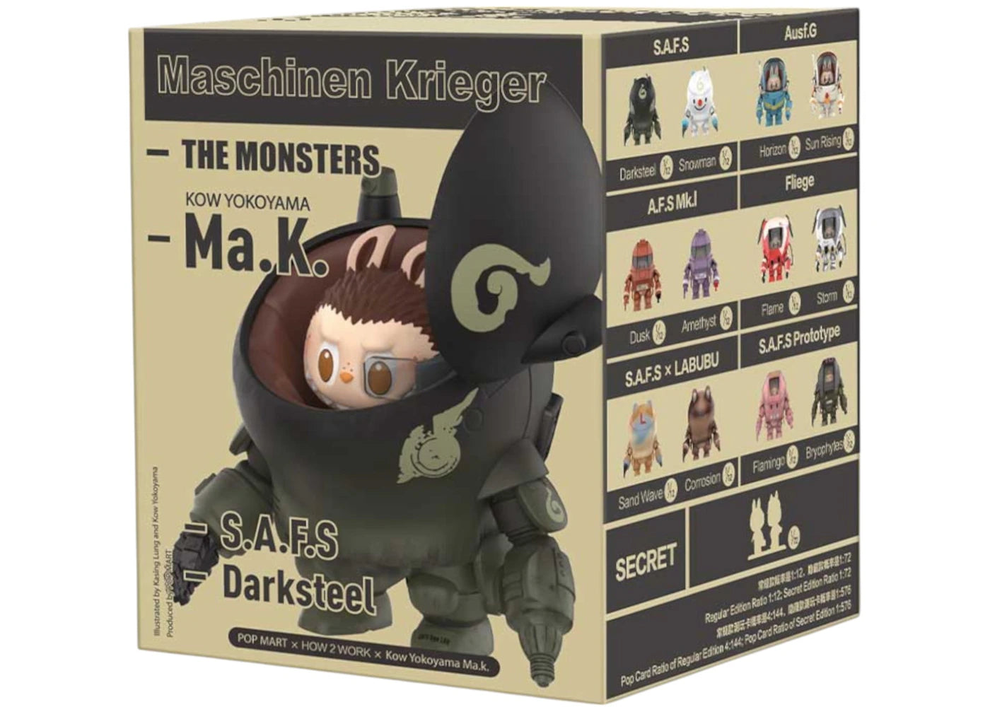 Pop Mart Labubu The Monsters x Kow Yokoyama MA.K.Series