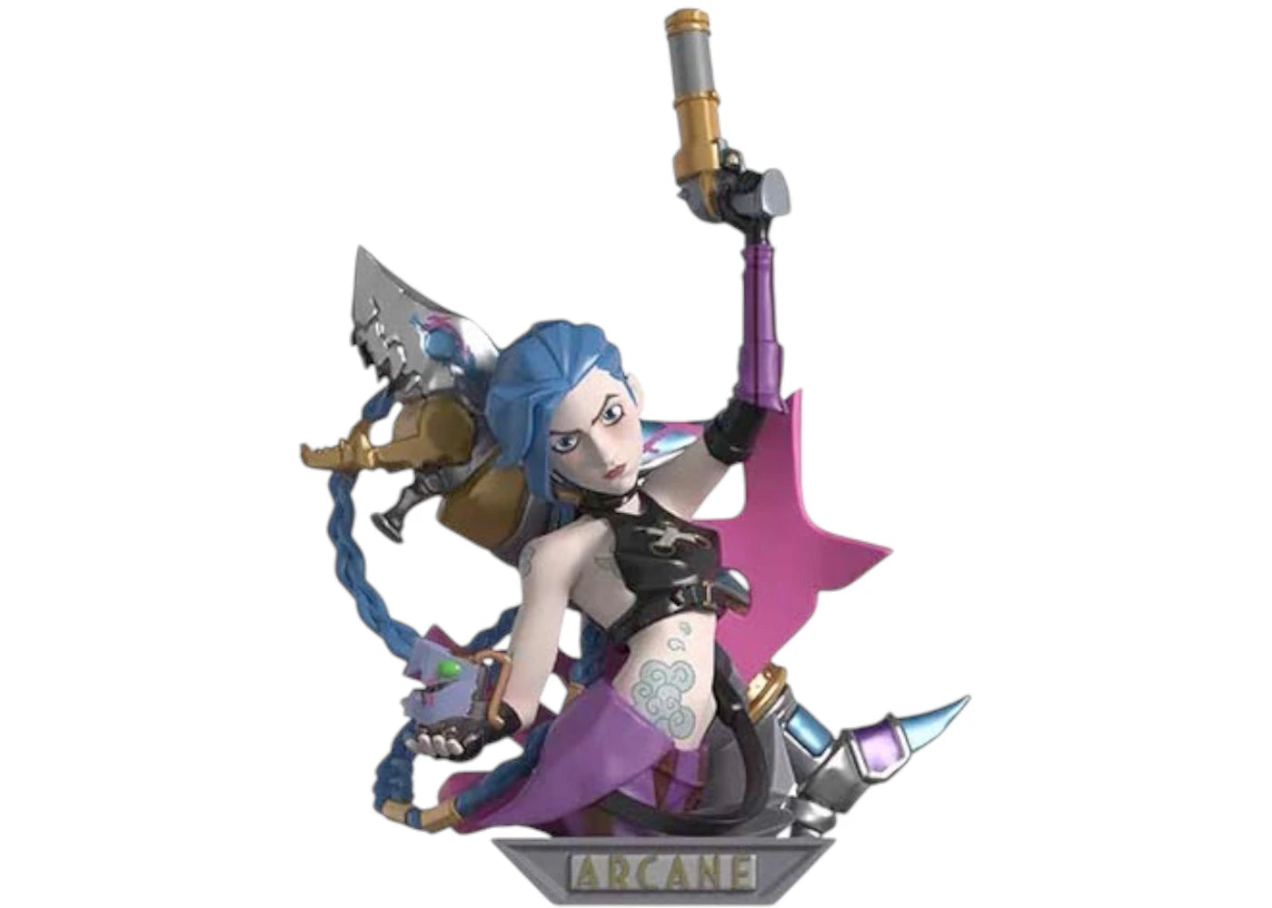 Pop Mart League of Legends Arcane Series Jinx Figure – Side Kicks
