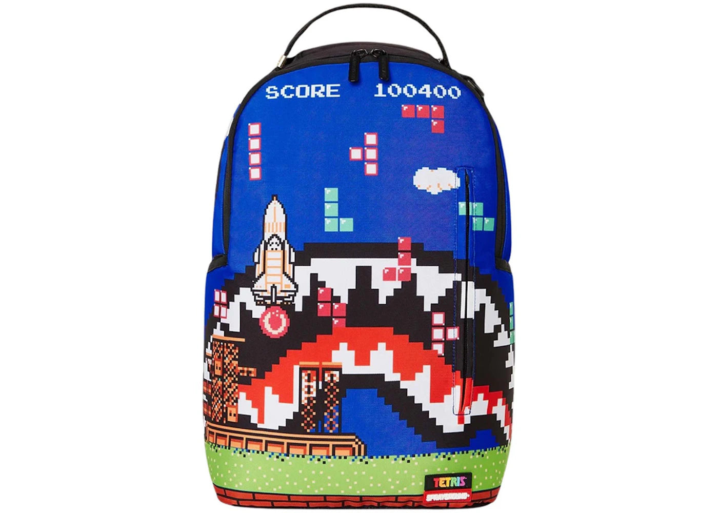 Sprayground x Tetris Mind Games (DLXSR) Backpack Blue – Side Kicks