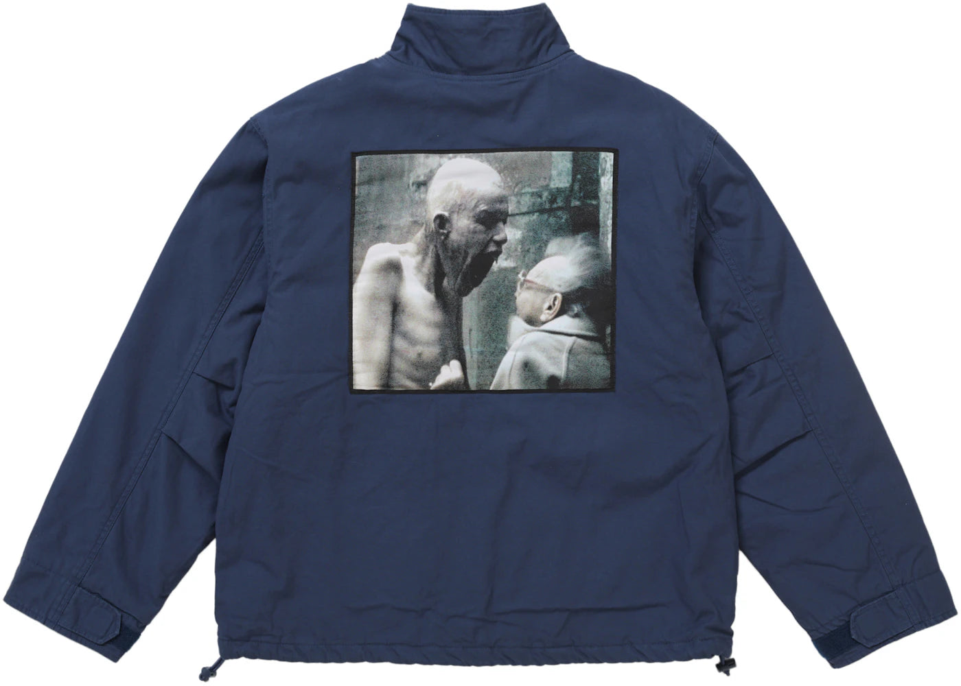 Supreme Aphex Twin Alpha Industries Cargo Jacket Navy – Side Kicks