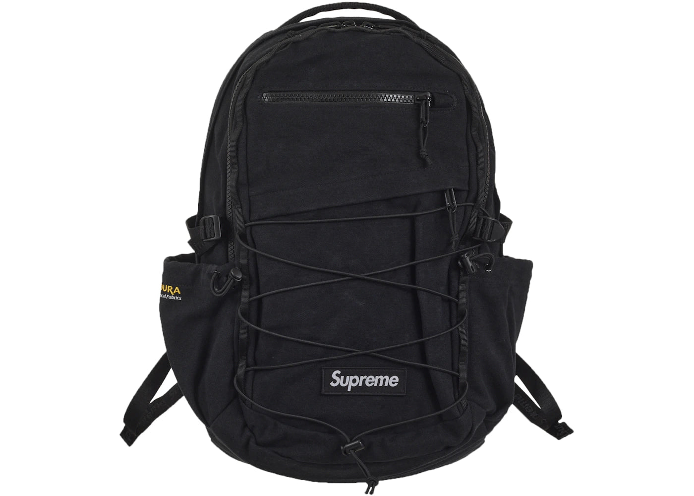 Supreme ブラック リュック　バックパック Supreme Logo Backpack (SS25) Black – Side Kicks