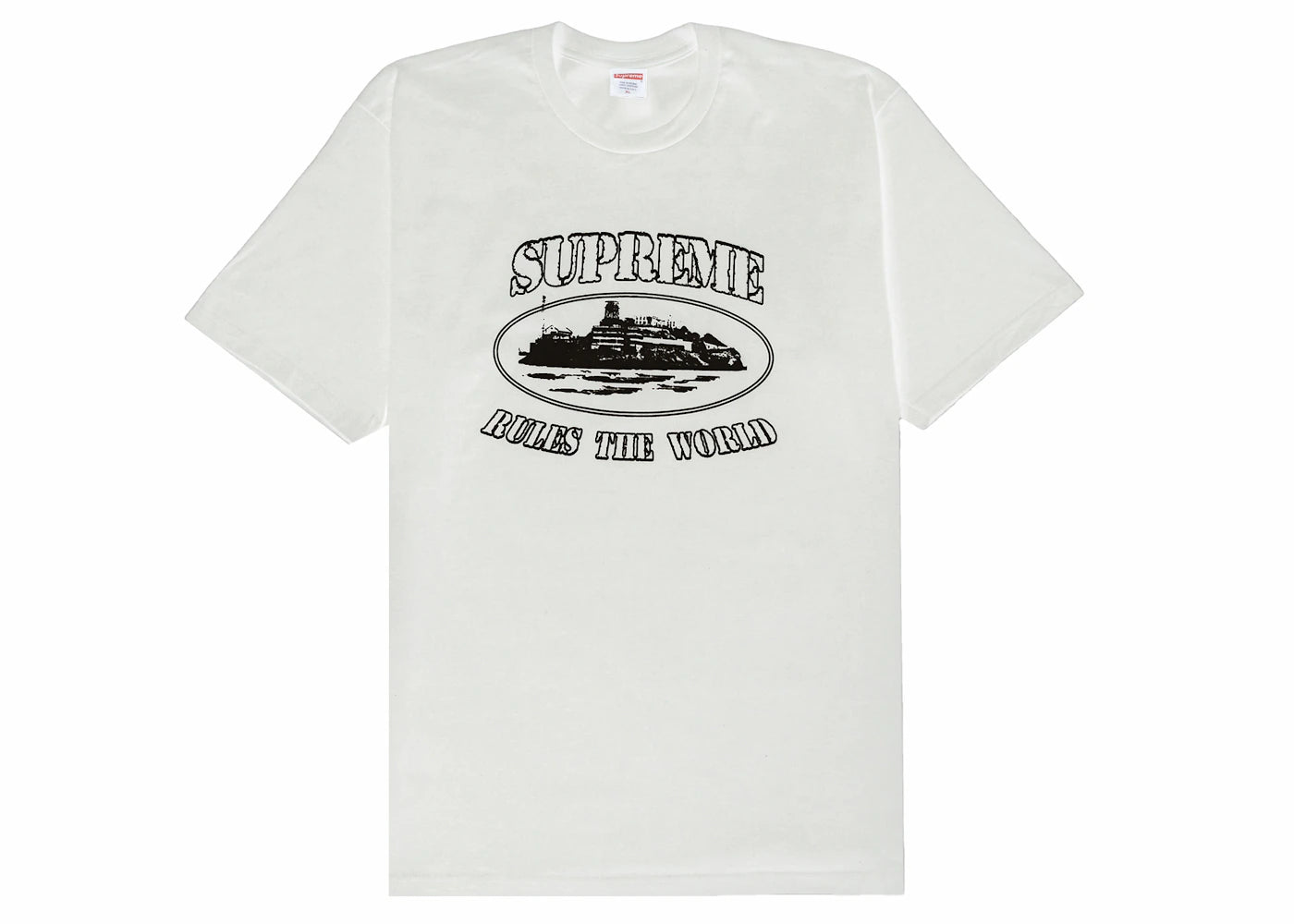 Supreme Corteiz Rule The World Tee White – Side Kicks