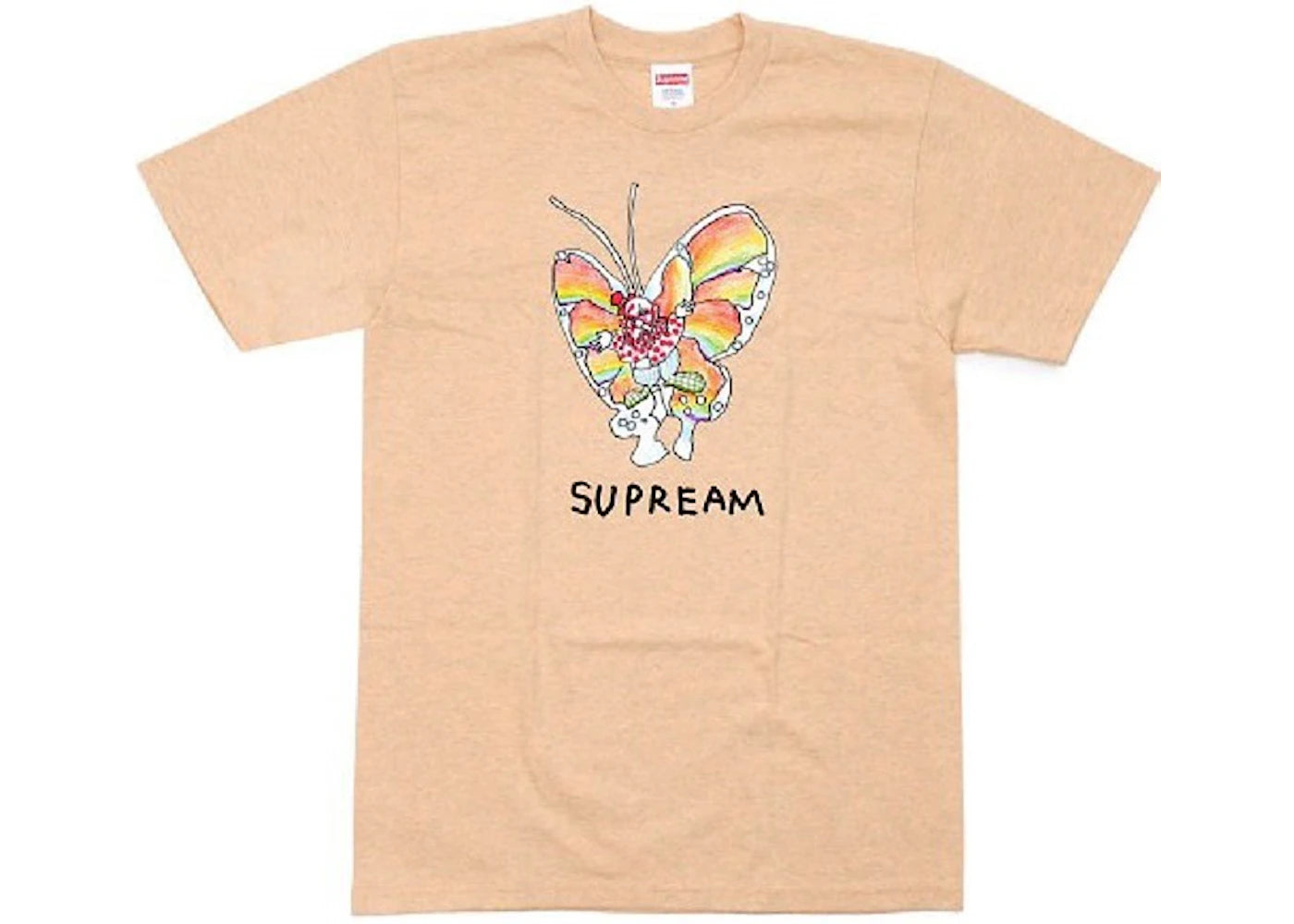 Supreme Gonz Butterfly Tee Heather Orange – Side Kicks