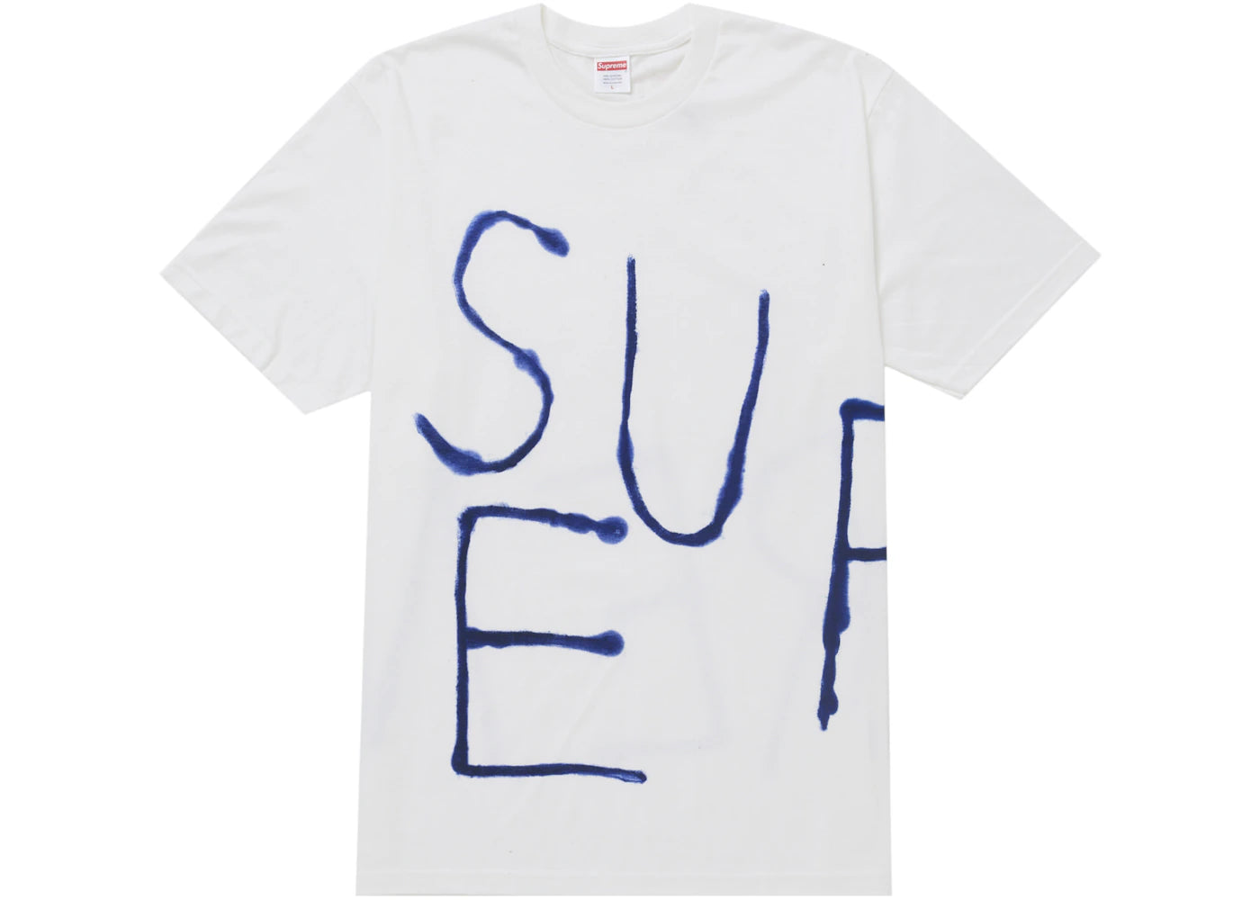 トップス Supreme Painted Tee Supreme Painted Tee White – Side Kicks