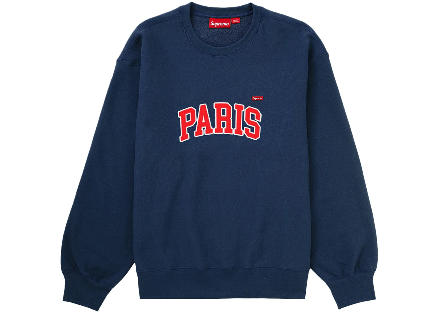 Supreme Small Box Crewneck Dark Royal L Supreme Small Box Crewneck 
