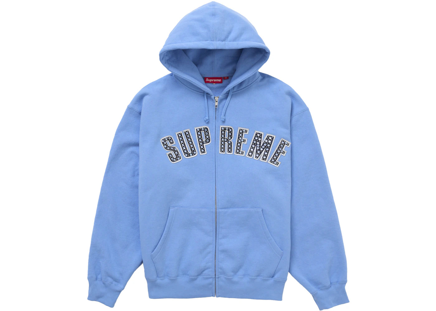 Supreme b.b. Simon Zip Up Hooded Sweatshirt Blue – Side Kicks
