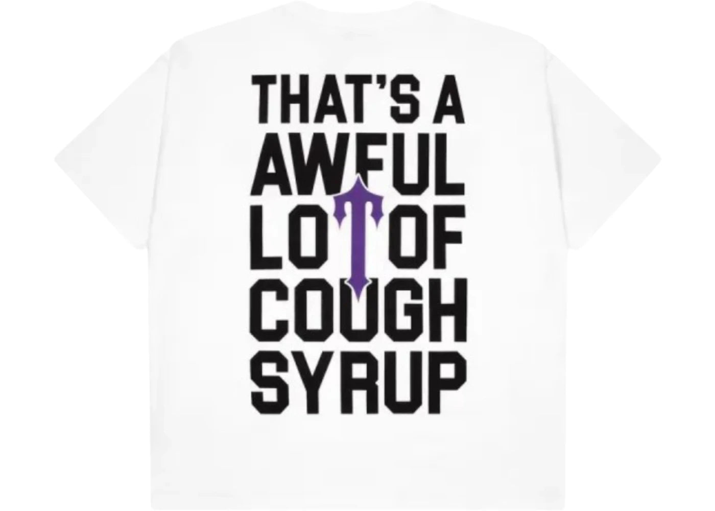 Trapstar x Cough Syrup Irongate T-shirt White – Side Kicks
