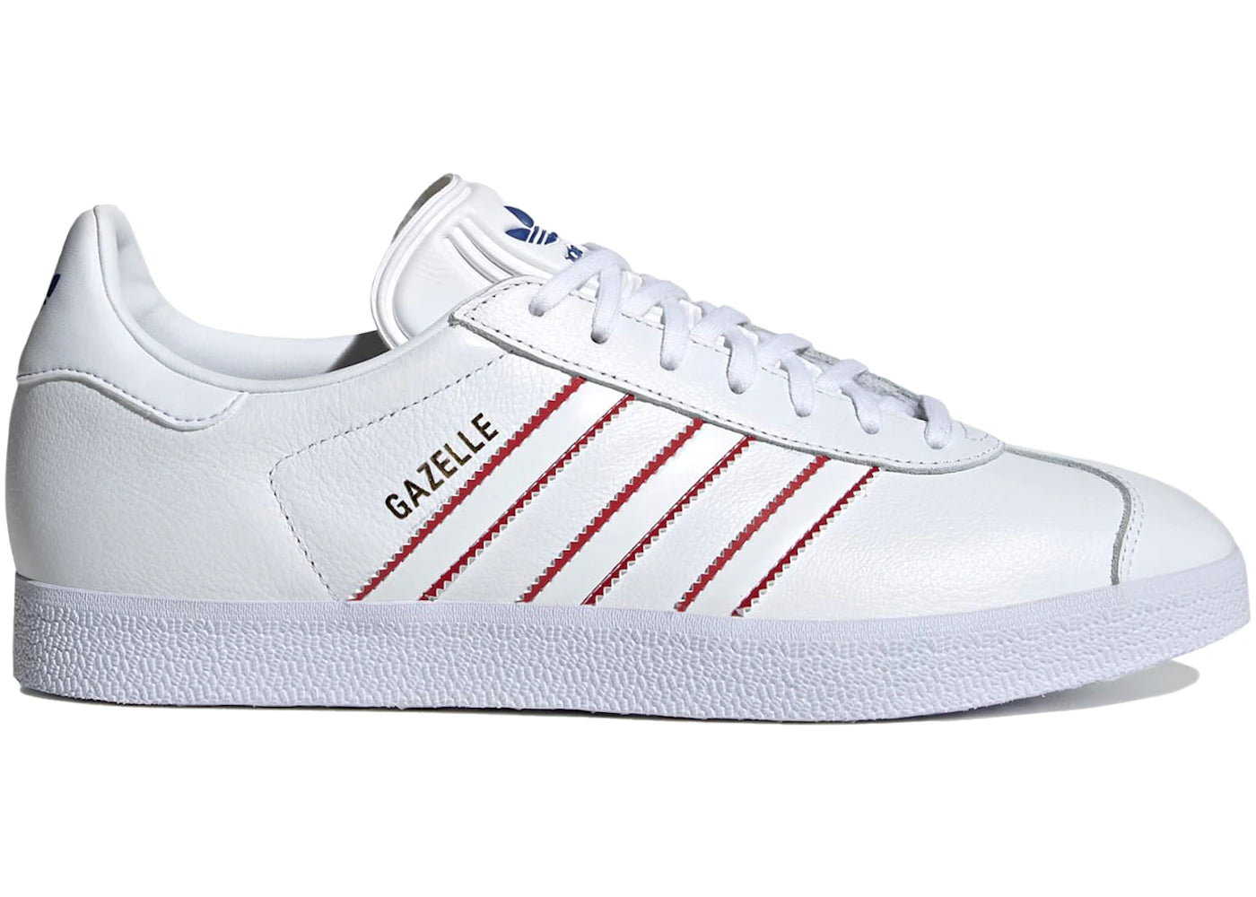 adidas Gazelle Cloud White Team Power Red – Side Kicks