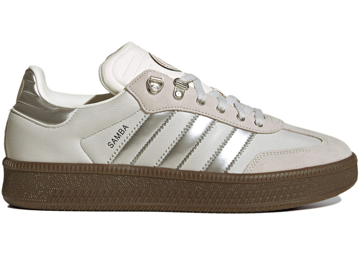 adidas gazelle silver green womens Adidas - Samba XLG Beige Sneakers main image 1