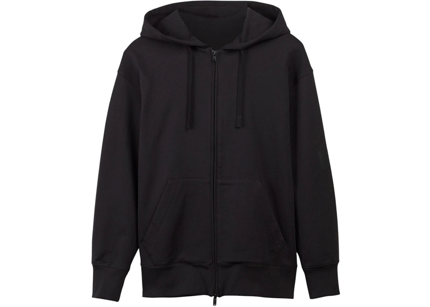 adidas Y-3 Organic Cotton Terry Zip Hoodie Black – Side Kicks