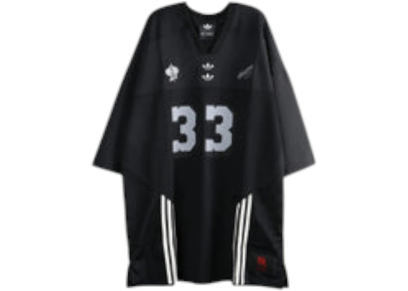 adidas x Willy Chavarria Football Jersey Top Sunfade Black – Side