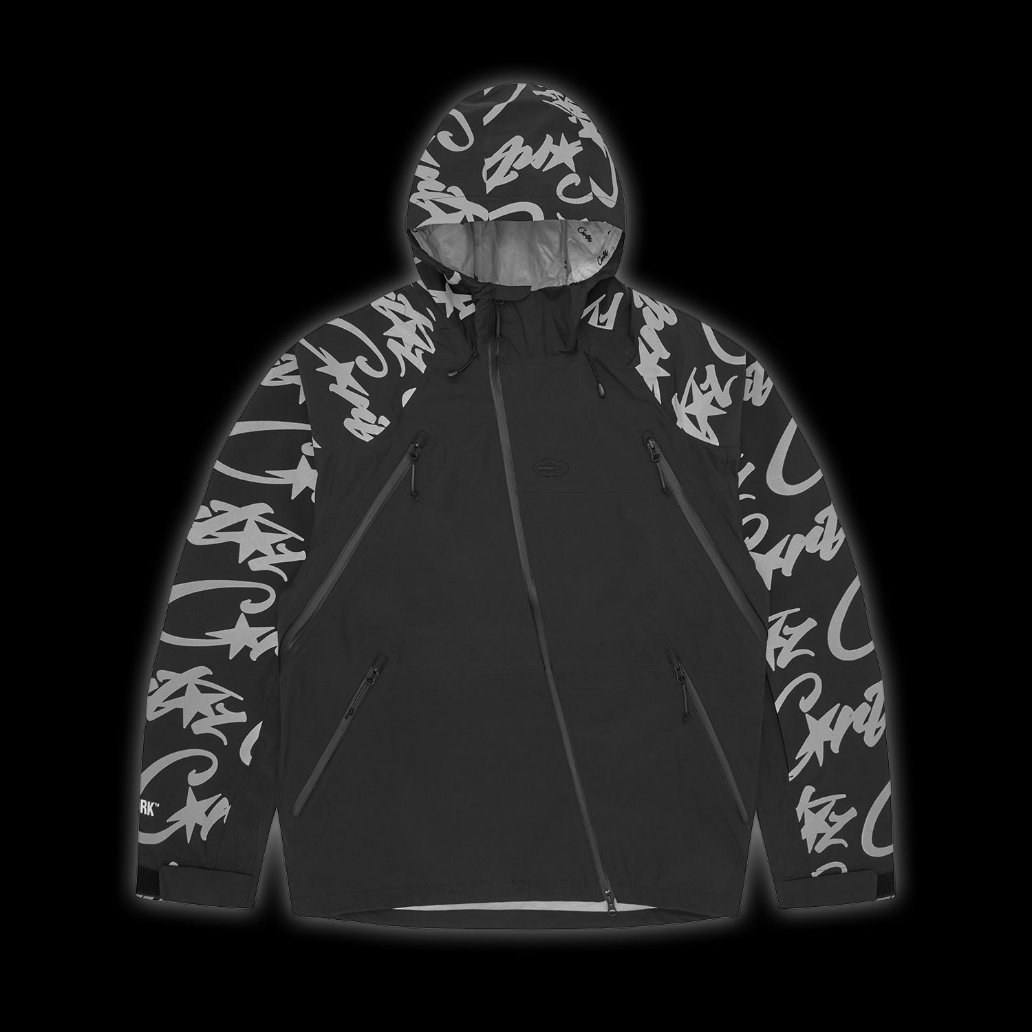 Corteiz Elitework Shell Jacket V2 Black – Side Kicks