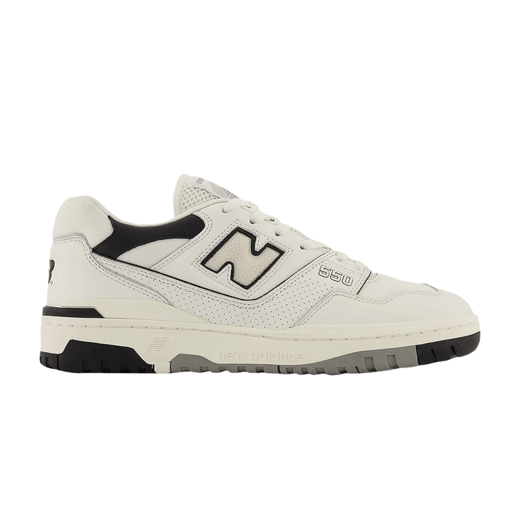 New Balance 550 Cream Black - Side Kicks