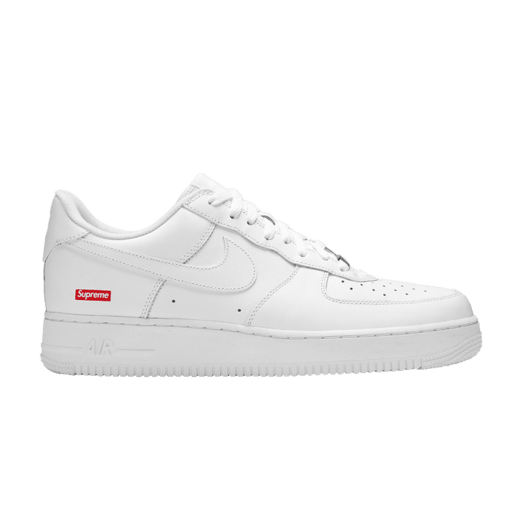 Nike Air Force 1 Low Supreme White – Side Kicks Nike Air Force 1 Low Supreme White – Side Kicks