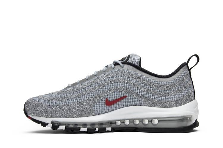 Nike Air Max 97 LX Swarovski Silver Bullet (Women's) - Side Kicks