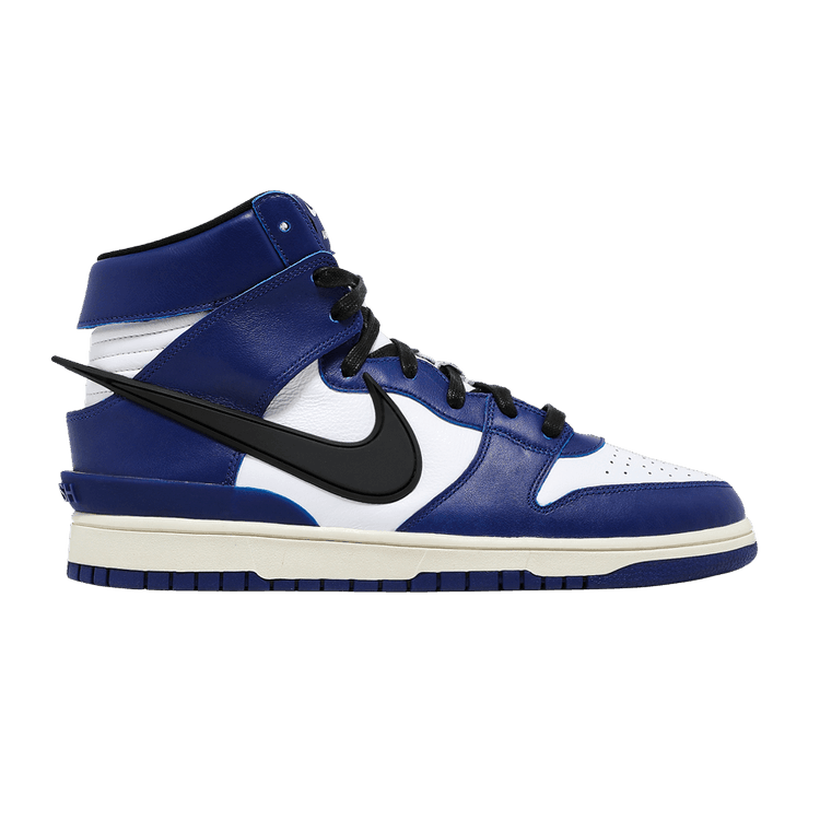 Nike Dunk High AMBUSH Deep Royal - Side Kicks