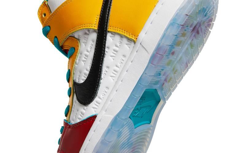 Nike SB Dunk High Pro froSkate All Love - Side Kicks
