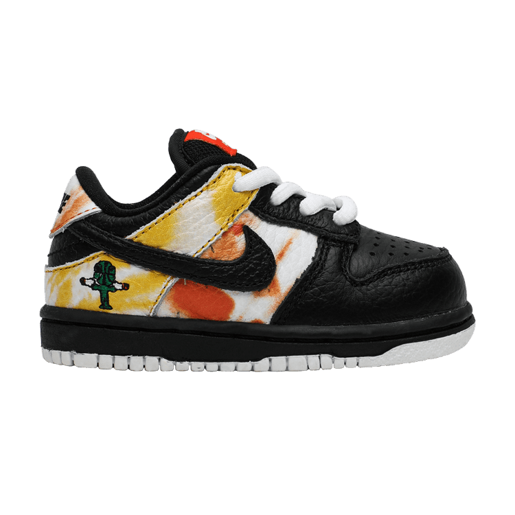 Nike SB Dunk Low Raygun Tie-Dye Black (TD) - Side Kicks