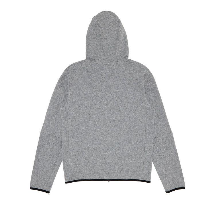 Nike Sportswear Tech Fleece Full Zip Hoodie & Joggers Set Grey - Side Kicks