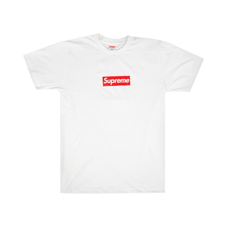 Supreme 20th anniversary box logo tee navy online