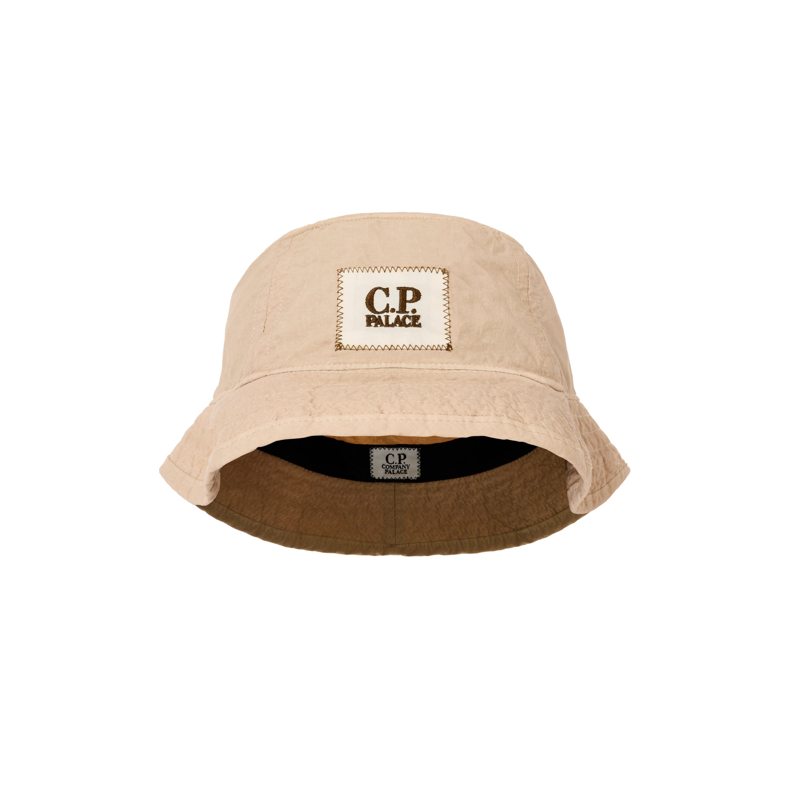Palace C.P. Company Plain Paper Touch Goggle Bucket Hat Stone