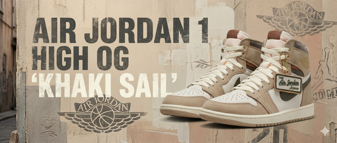 Air Jordan 1 High OG 'Khaki Sail' Release Date, Price & Where to Buy