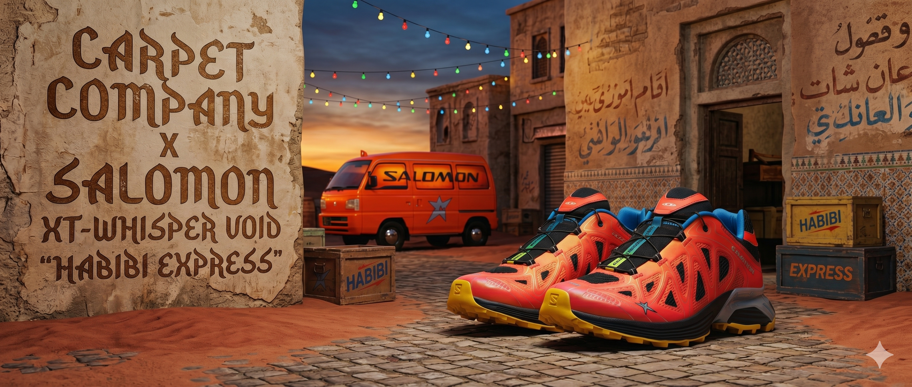 Carpet Company x Salomon XT-Whisper Void 'Habibi Express' Release Date, Price & Where to Buy