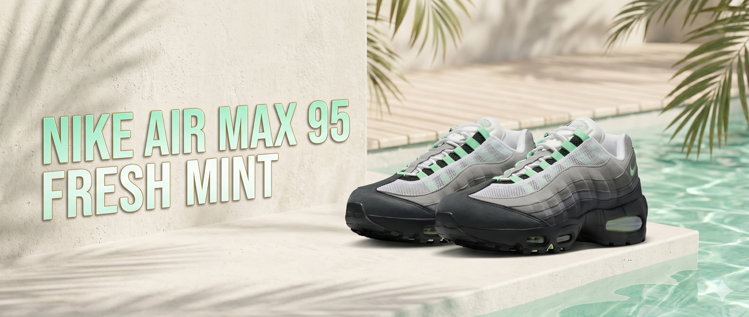 Nike Air Max 95 'Fresh Mint' 2026 Release Date & Where to Buy