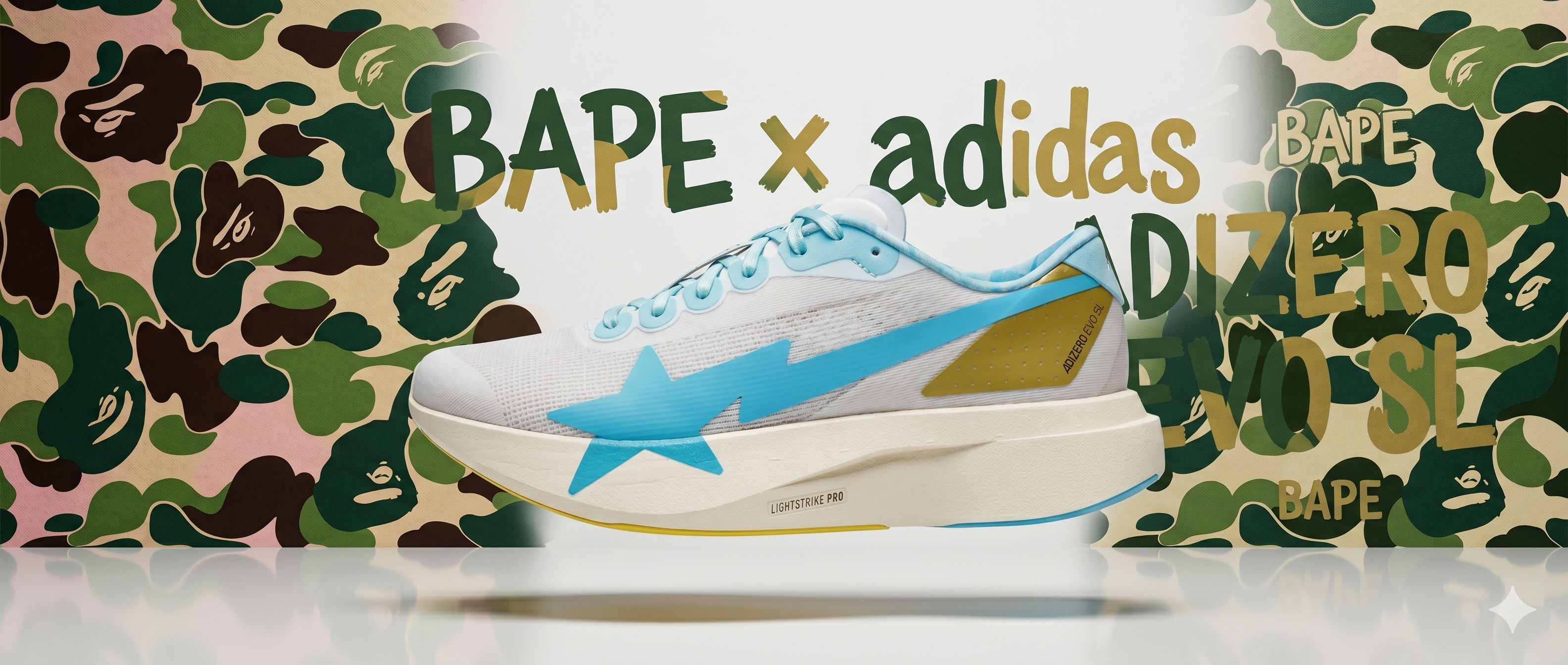 BAPE x adidas Adizero EVO SL Release Date, Price & Where to Buy UK