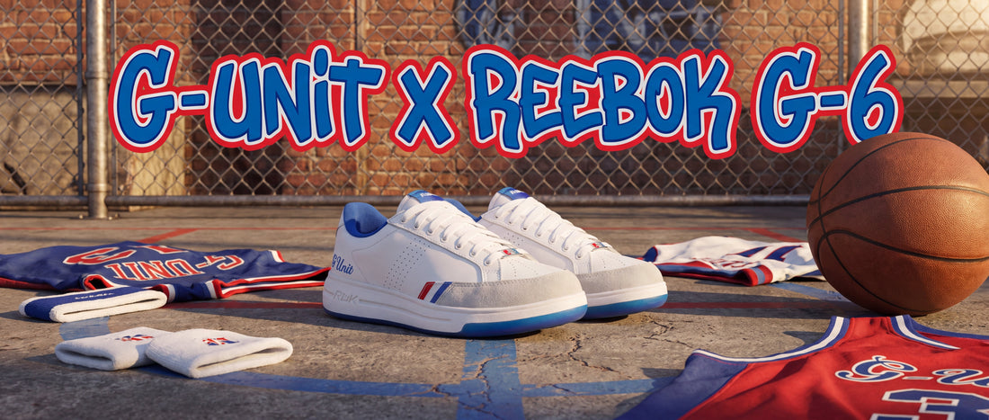 G-Unit x Reebok G-6 White Blue Red 100289469 2026 | Side Kicks
