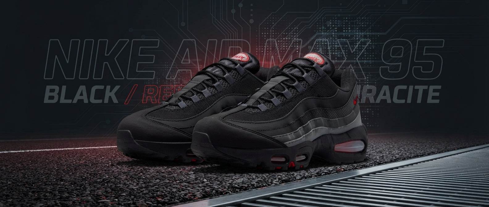 Nike Air Max 95 Black Red Anthracite IV5767-001 2026 | Side Kicks