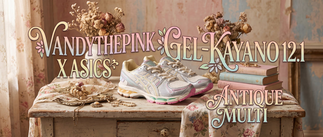 VandyThePink x ASICS GEL-Kayano 12.1 Antique Multi 2026 | Side Kicks