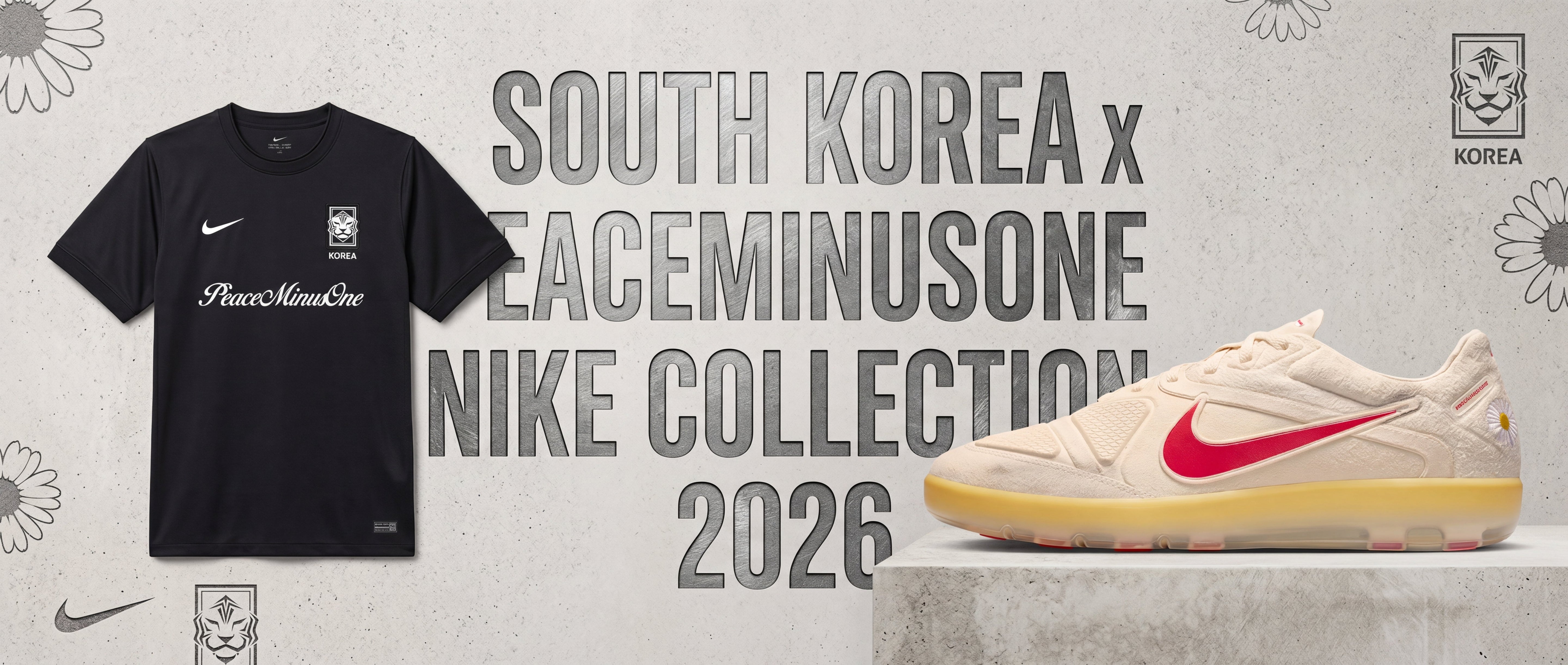 South Korea x PEACEMINUSONE Nike Collection 2026