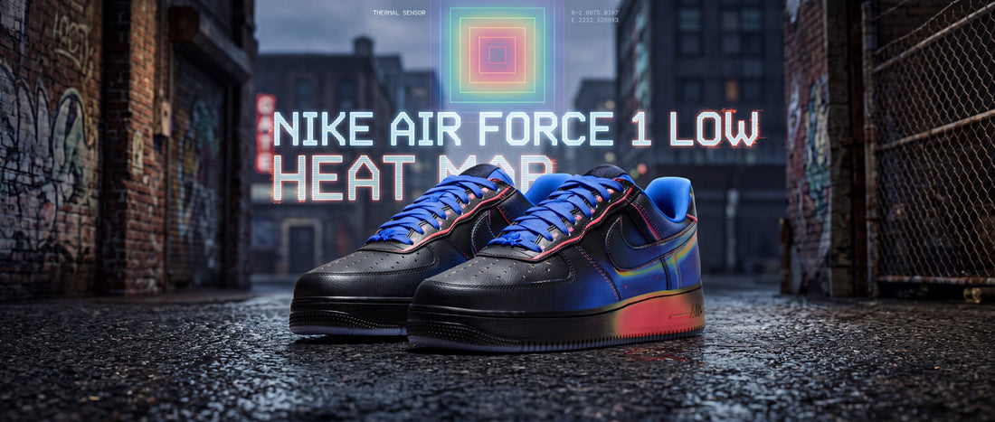 Nike Air Force 1 Low Heat Map 2026 | Side Kicks