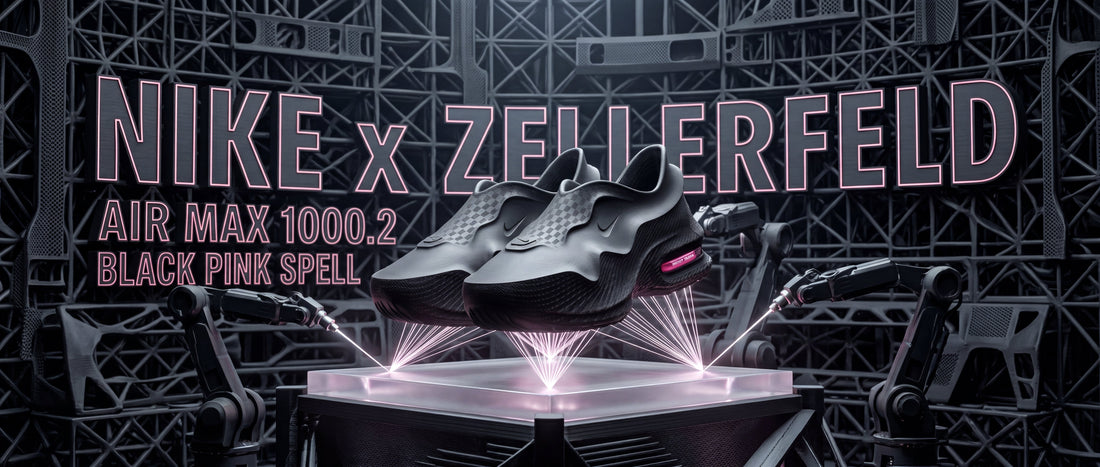 Nike x Zellerfeld Air Max 1000.2 Black Pink Spell 2026 | Side Kicks