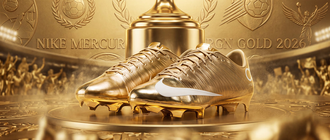 Cristiano Ronaldo Nike Mercurial Superfly RGN Gold 2026 | Side Kicks