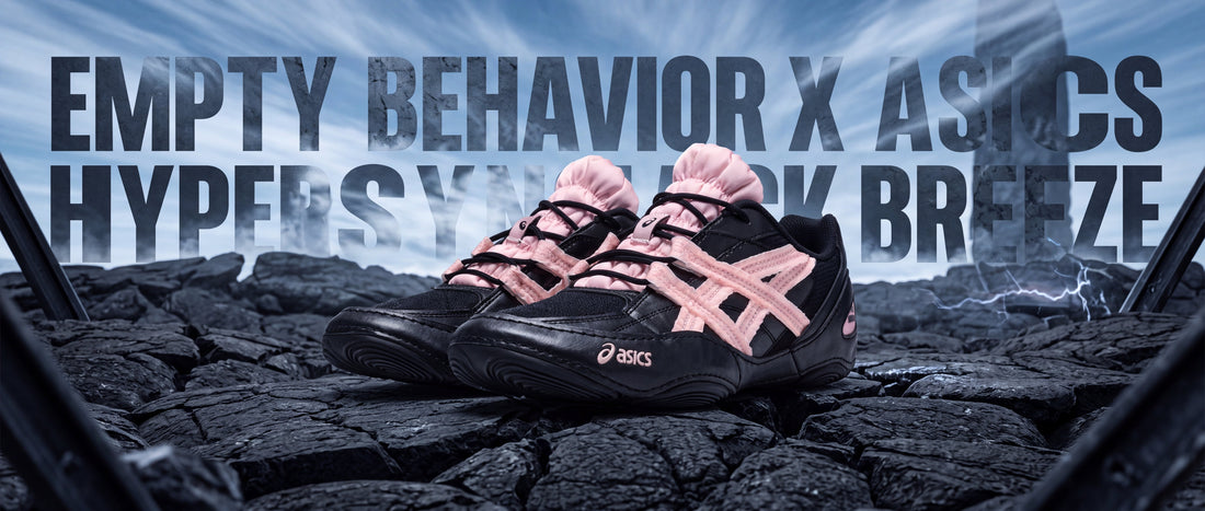 Empty Behavior x ASICS Hypersync Black Breeze 2026 | Side Kicks