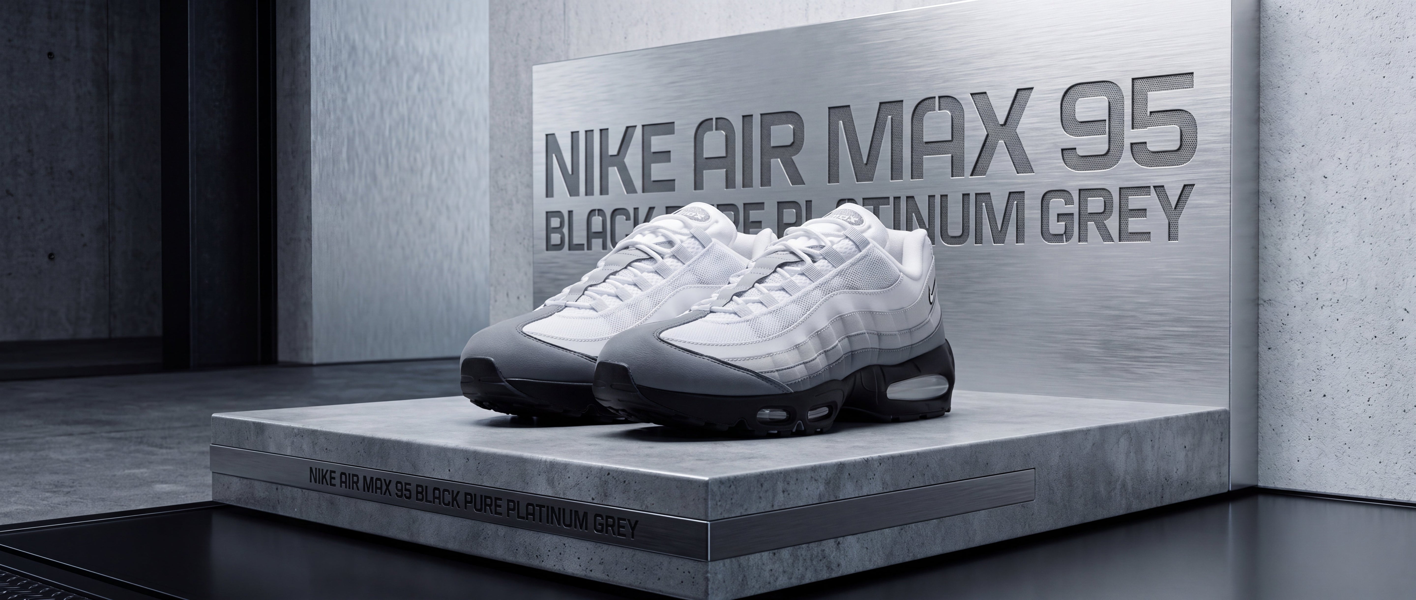 Nike Air Max 95 Black Pure Platinum Grey IV5767-003 2026 | Side Kicks