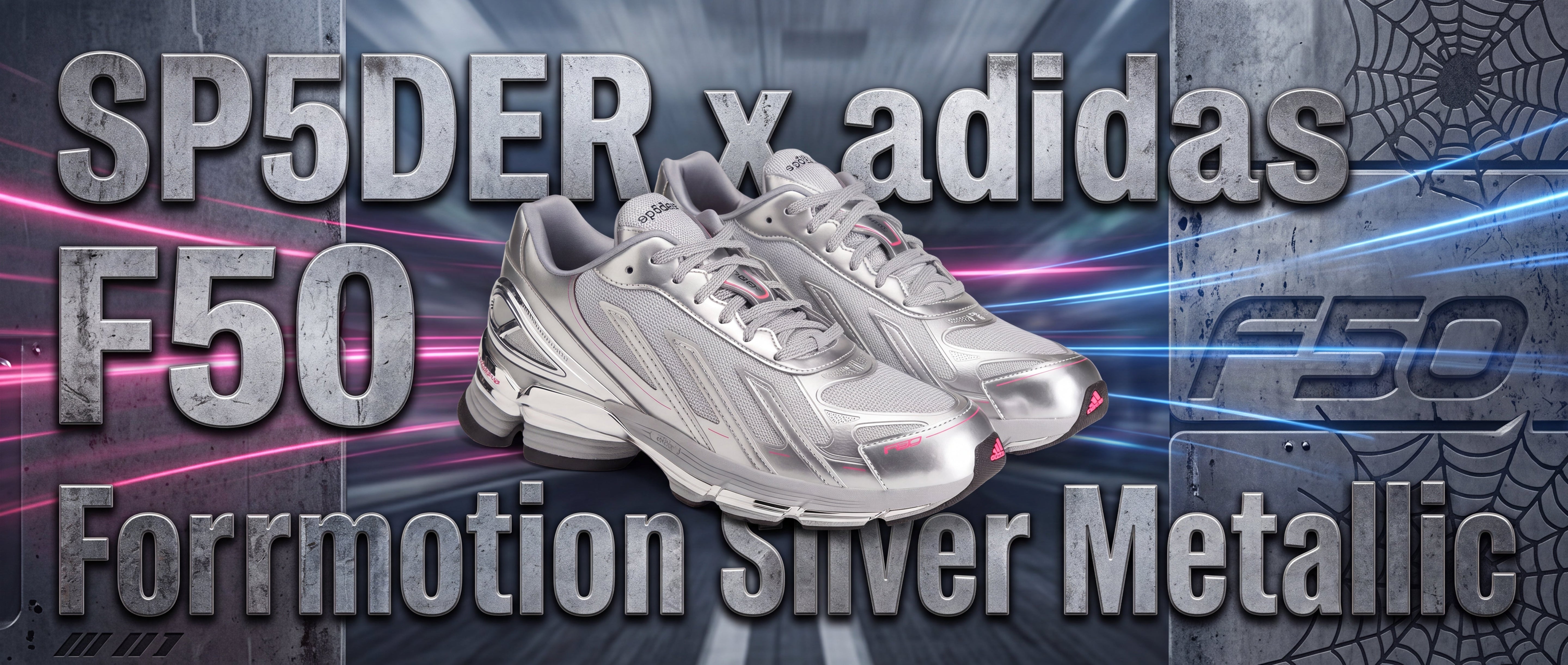 SP5DER x adidas F50 Formotion Silver Metallic KZ6575 2026 | Side Kicks