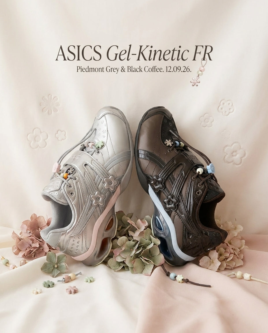 Florals Meet Performance: Cecilie Bahnsen's ASICS Gel-Kinetic FR Pack Blooms Into September