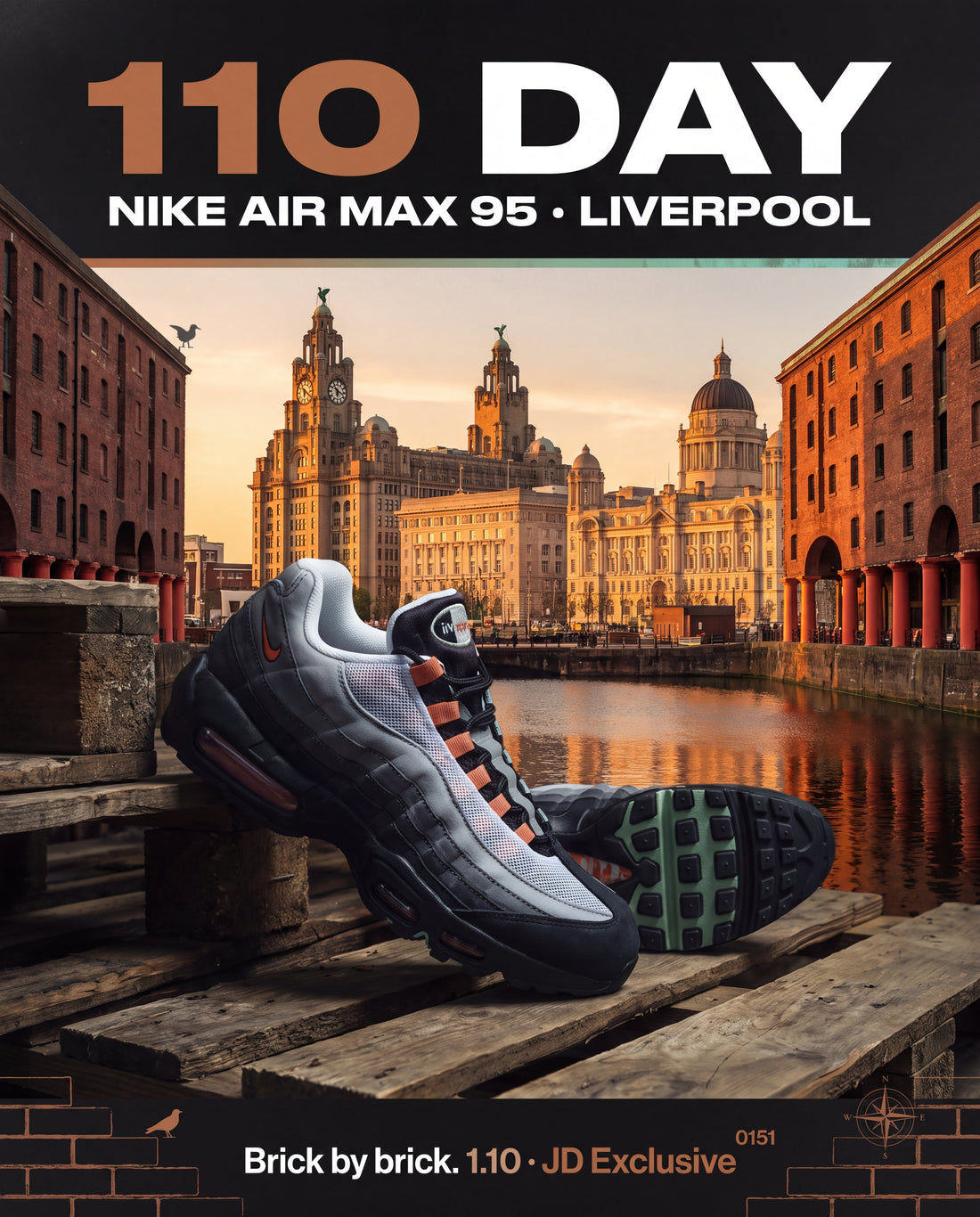 The City Gets Its Own 110: Nike x JD Drop A Liverpool-Exclusive Air Max 95 For 1.10 Day