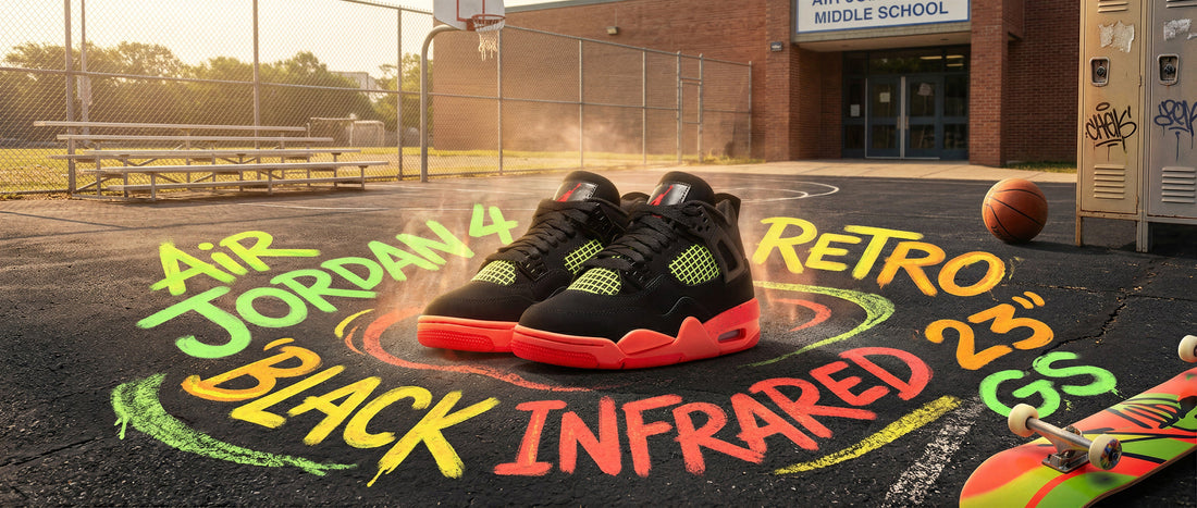 Air Jordan 4 Retro 'Black Infrared 23' GS Release Date, Price & Where to Buy