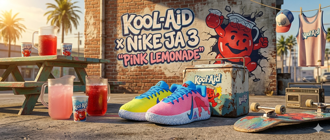 Kool-Aid x Nike Ja 3 'Pink Lemonade' Release Date, Price & Where to Buy