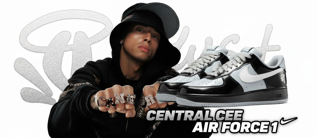 Central Cee x Nike Air Force 1 Low | Black Smoke Grey - IO9974-010