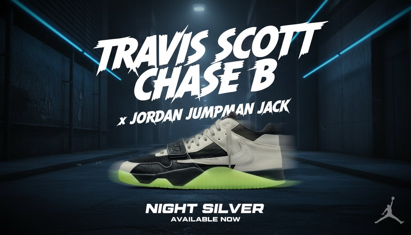 Travis Scott x Chase B x Jordan Jumpman Jack Night Silver