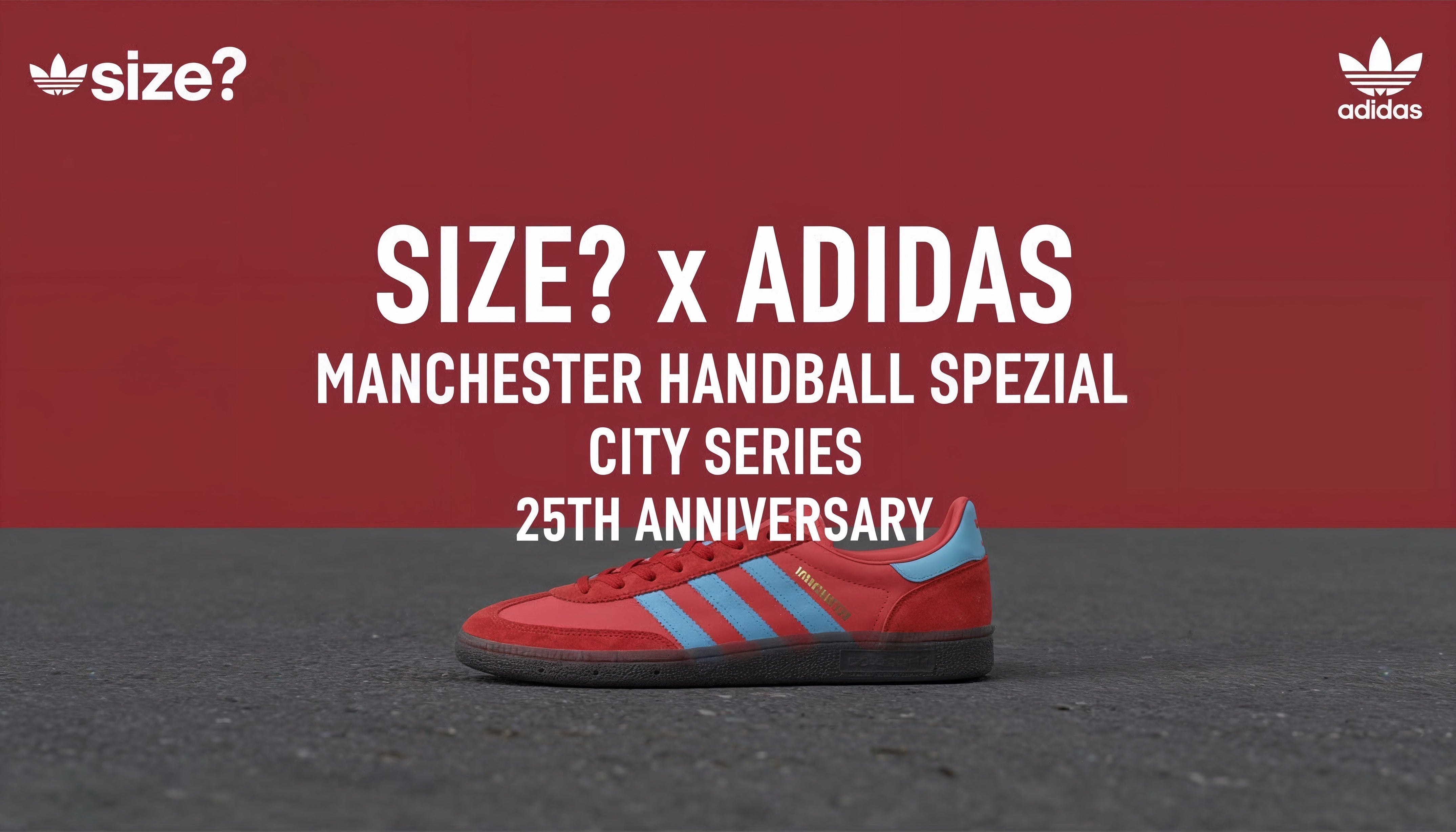 Size? x adidas Manchester Handball Spezial City Series 25th Anniversary