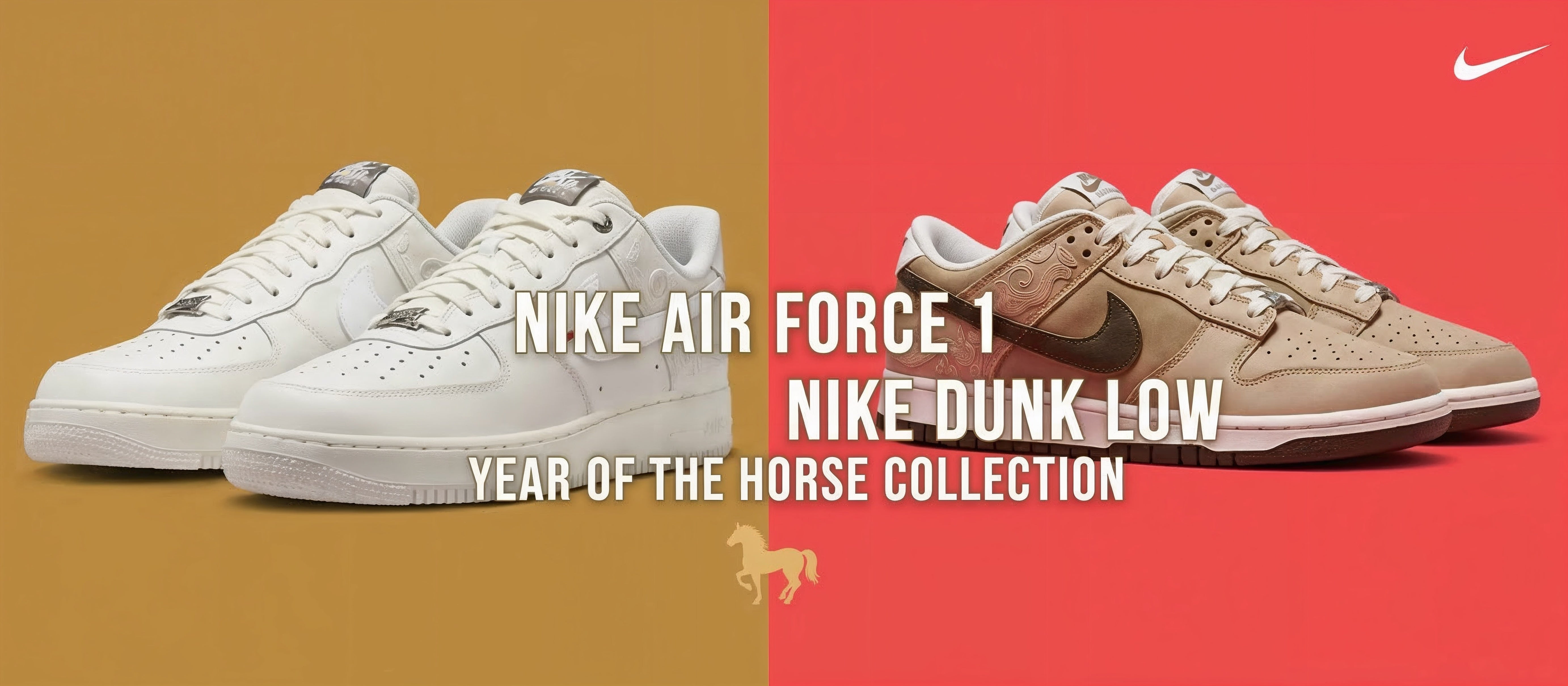 Nike Air Force 1 and Dunk Low Year of the Horse - Release Date, Price & Where to Buy