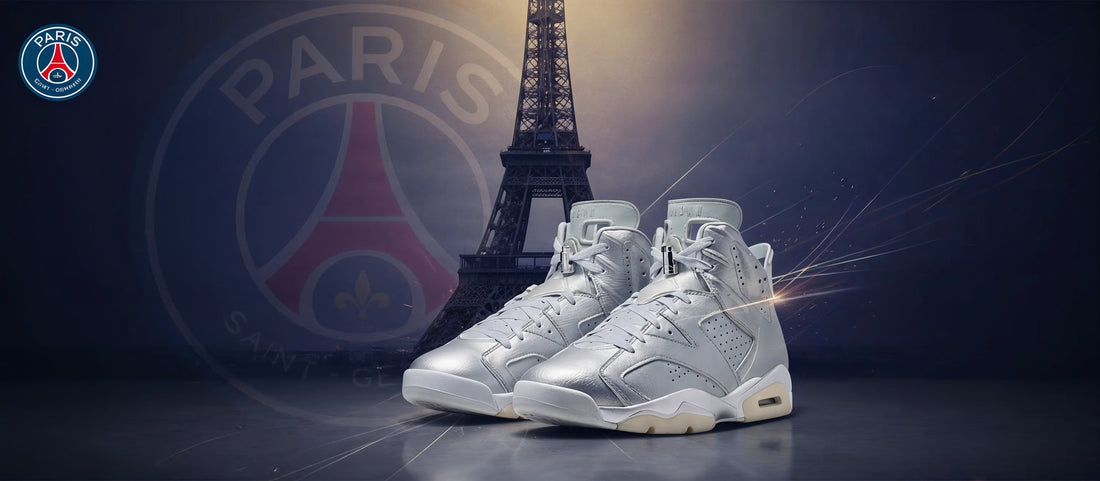 Air Jordan 6 x Paris Saint-Germain Metallic Silver Release Date UK